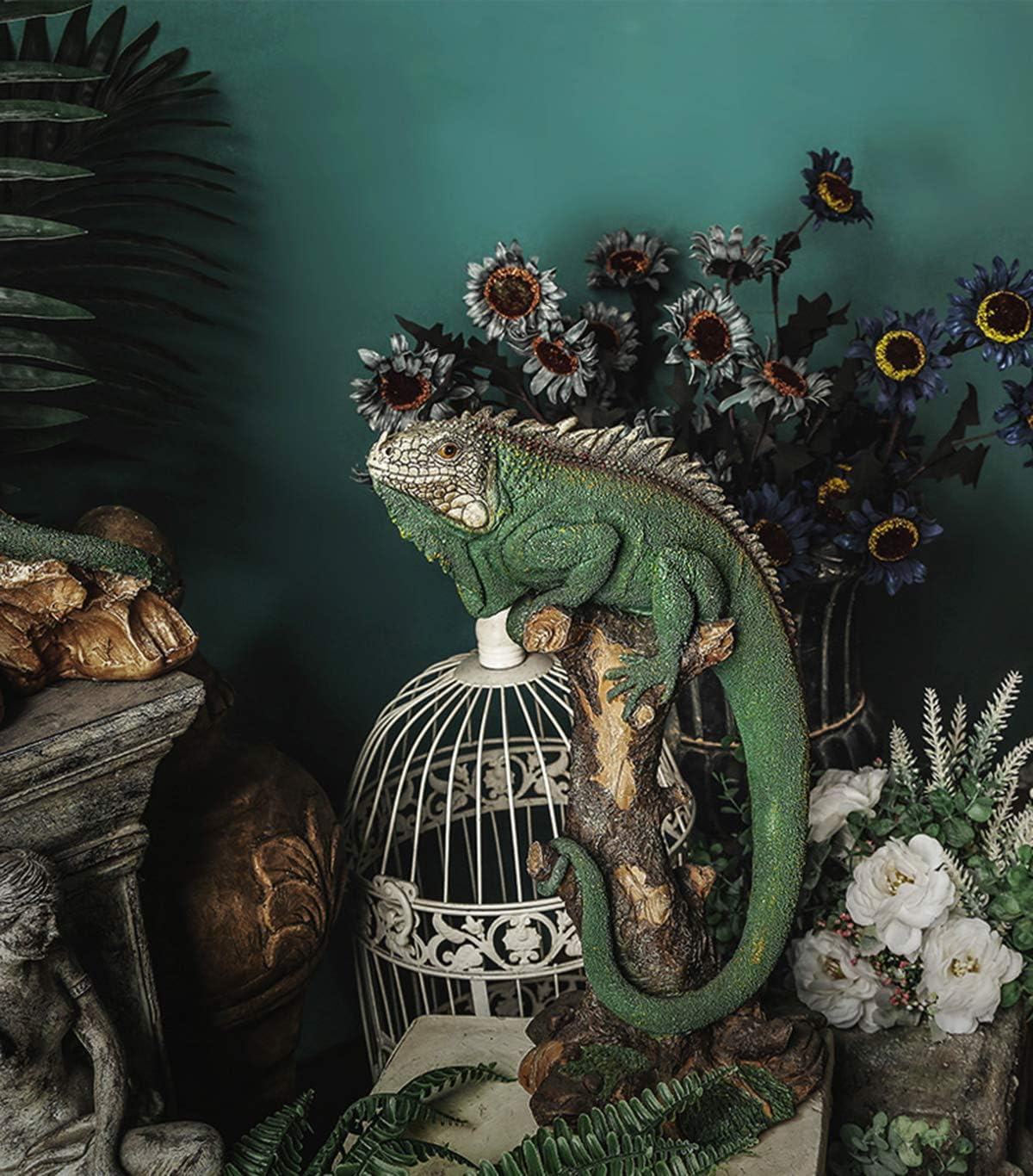 Lizard Statue Resin Sculpture for Home Decor H550
