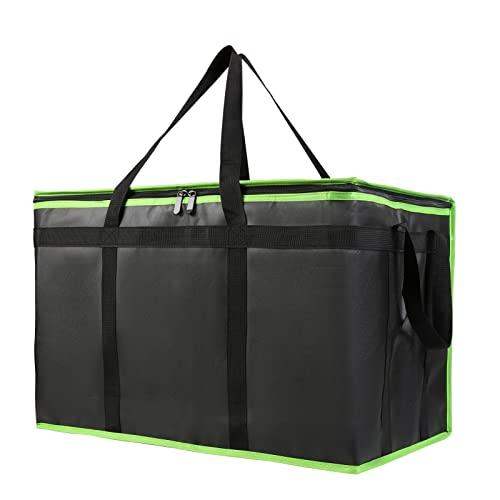 Insulated Food Delivery Bag Hot Cold Meal Carrier Cooler Tote K646948