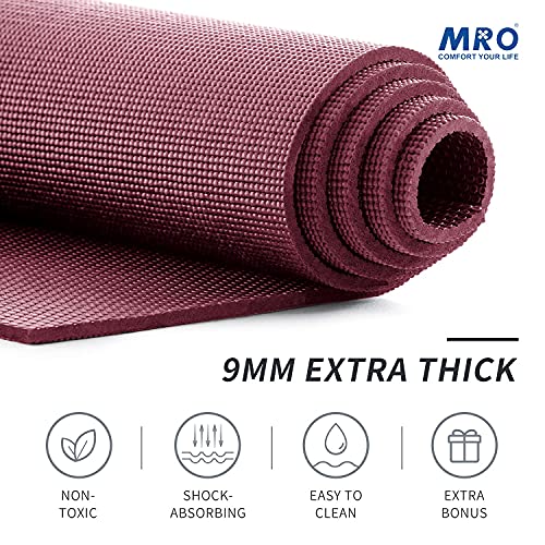 Extra Large Yoga Mat 12x6 ft Non-Slip Thick Exercise Mat for Home Gym Workout Z54498