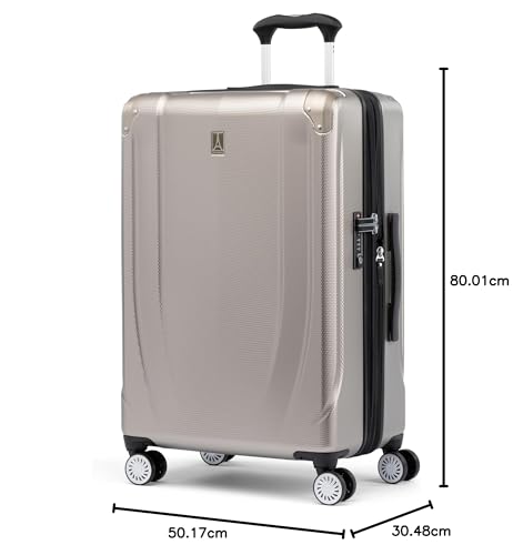 Hardside Expandable Carry-On Luggage with 8 Spinner Wheels, 21 Inch N246