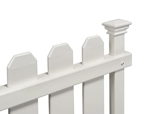 Puppy and Garden Fence Kit 2 Panels, White D693
