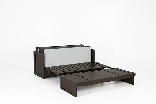 Murphy Cube Cabinet Bed (White, Queen) M597282