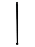 Weatherables Cypress Aluminum Fence Kit – DIY Kit for Backyard and Garden Fencing, Made with Durable Powder-Coated Aluminum That Combats Rust, Fading, and Corrosion (57” Post for Hard Surface)