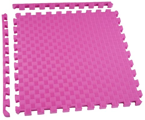 Puzzle Exercise Mat with EVA Foam Interlocking Tiles for MMA, Gymnastics and Home Gym N211438