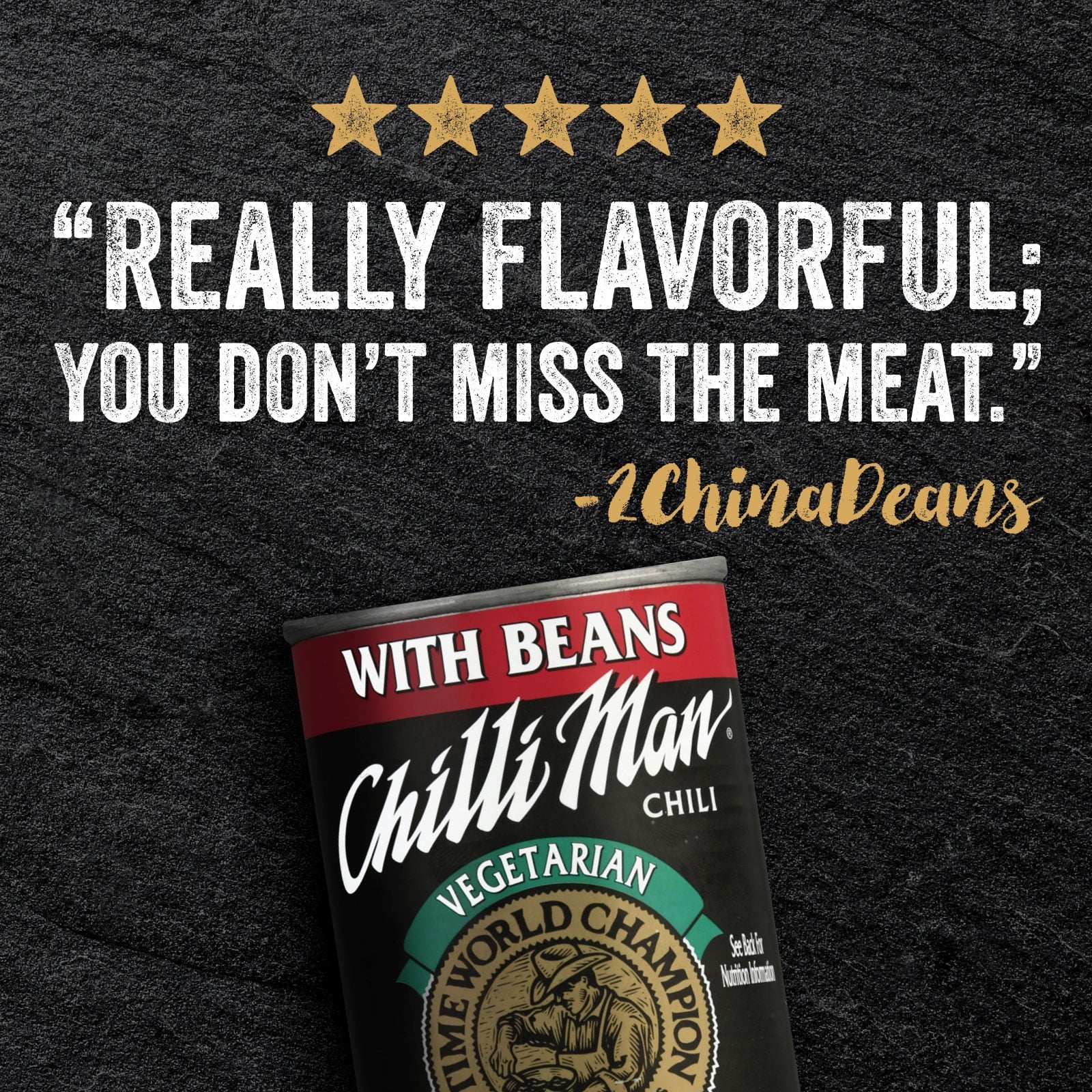 Vegetarian Chili with Beans, 15 oz Can (12 Pack) I3663