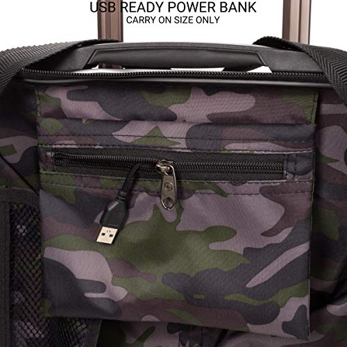 Expandable Hardside Carry-On Luggage with Spinner Wheels and TSA Lock F31623