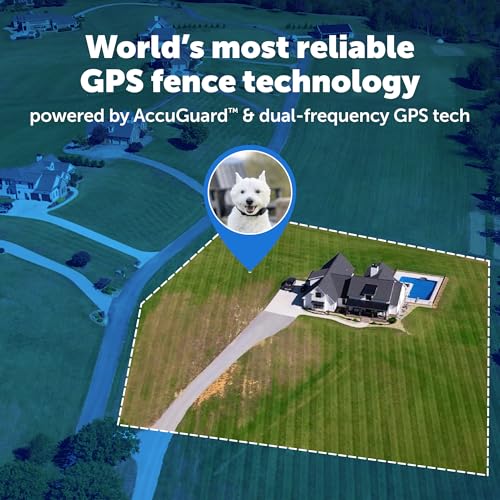 Wireless GPS Dog Fence with Tracking Collar for All Breeds 10 lbs and Above Q189