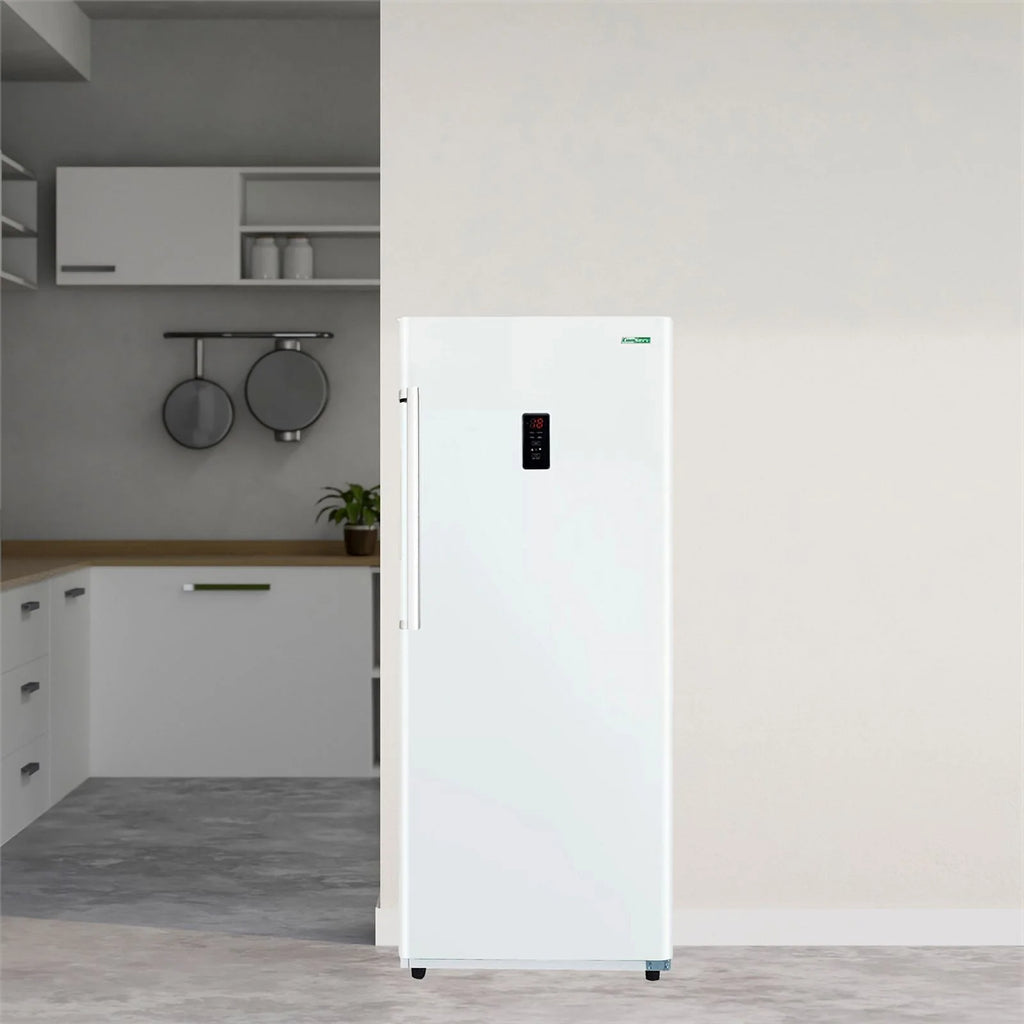 17 cu.ft. Convertible Upright Freezer Refrigerator in White X269019