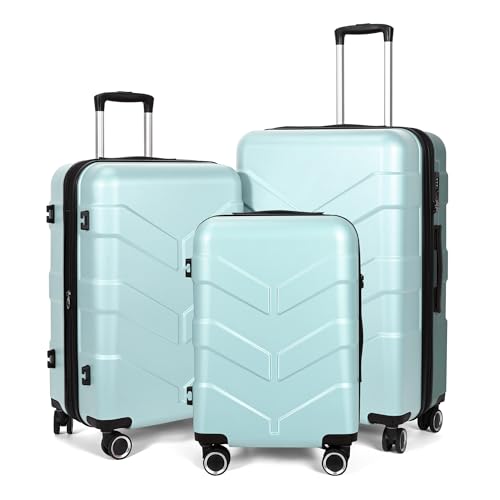 Hardside Carry-On Luggage 22x14x9 with Spinner Wheels R412965
