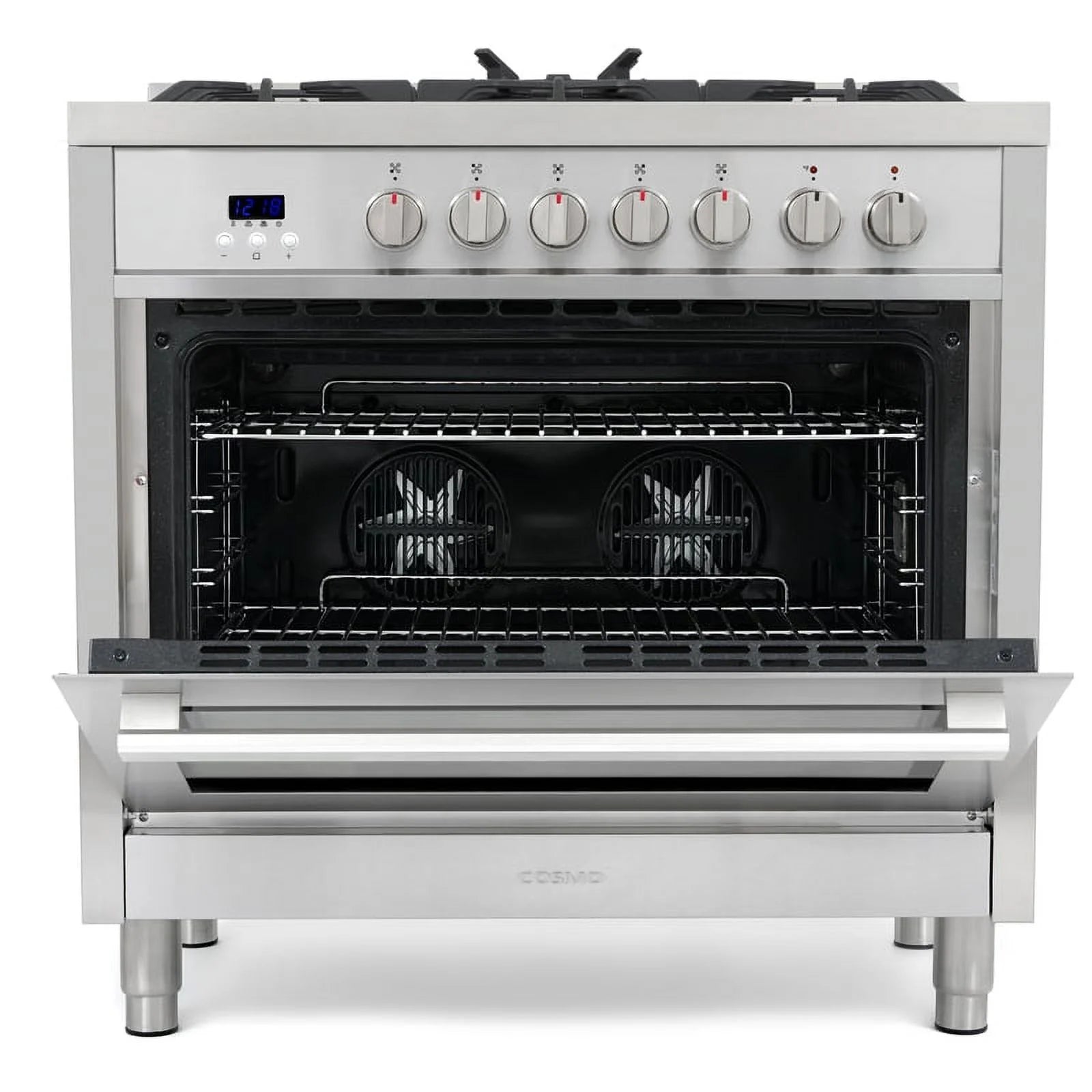 36 in. Stainless Steel Dual Fuel Range with Convection Oven G32093