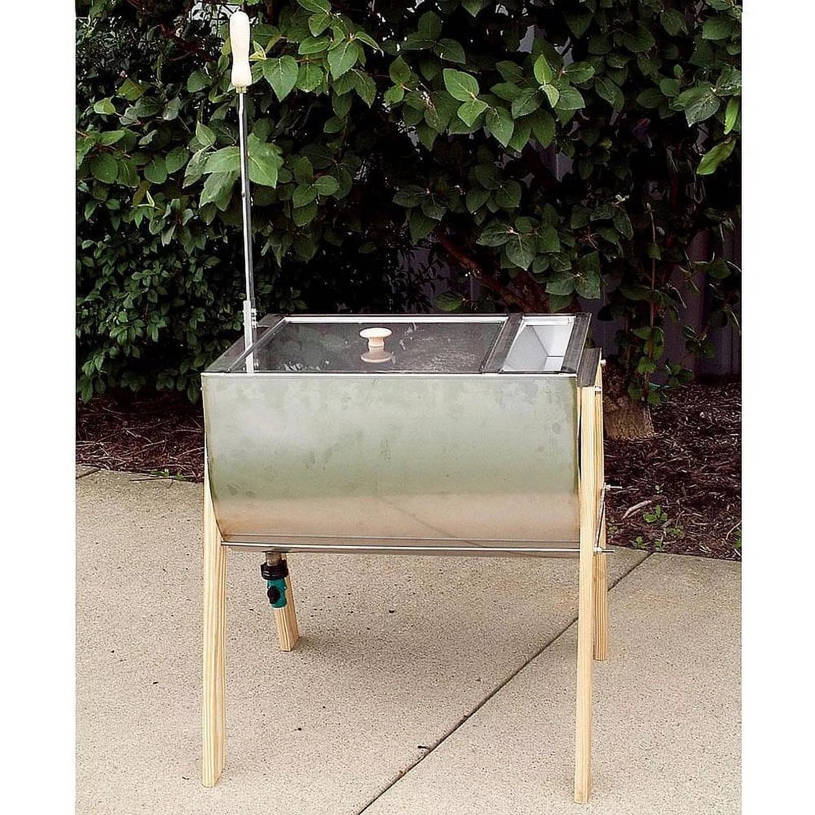 Laundry Agitator Hand Washer Tub with Wringer, 15 Gallon P70170