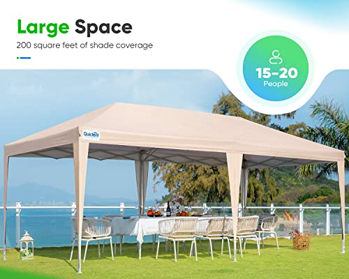 Pop up Canopy Tent 10x20ft Waterproof with Roller Bag O882