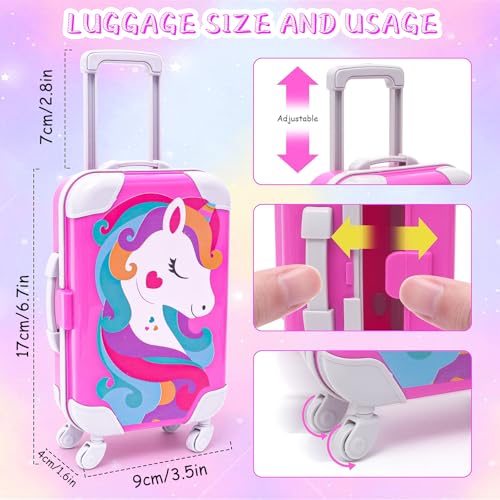 18 Inch Doll Travel Set with Suitcase, Dress, Camera, Phone, Neck Pillow & Sunglasses M666