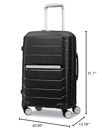 21-Inch Hardside Carry-On Luggage with Spinner Wheels W53970