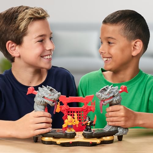 Ninja Star Battle Arena with 2 Exclusive Warriors, Weapons Rack & 6 Ninja Star Discs I19250