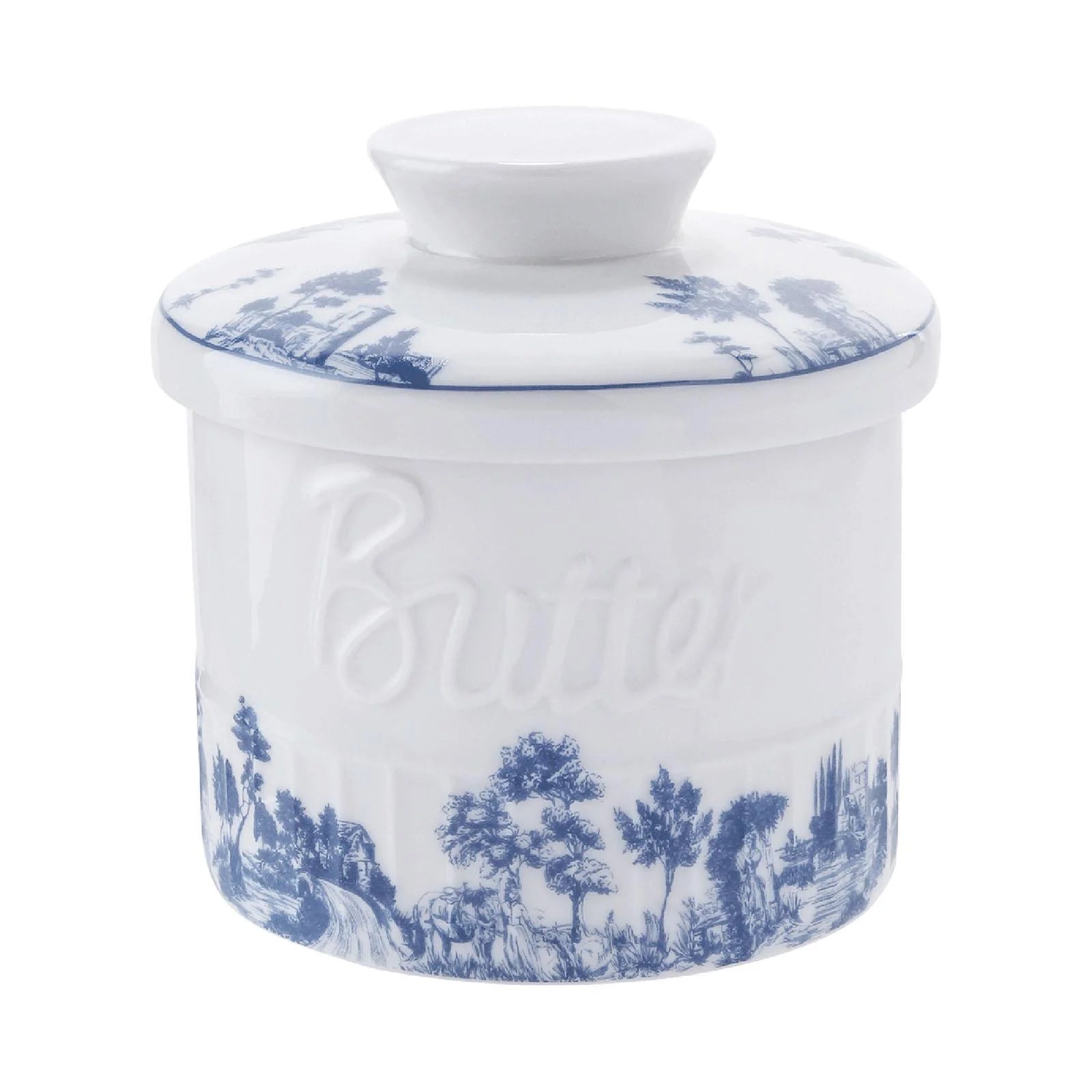 Butter Crock with Lid for Soft Butter, Durable Butter Container Z2395