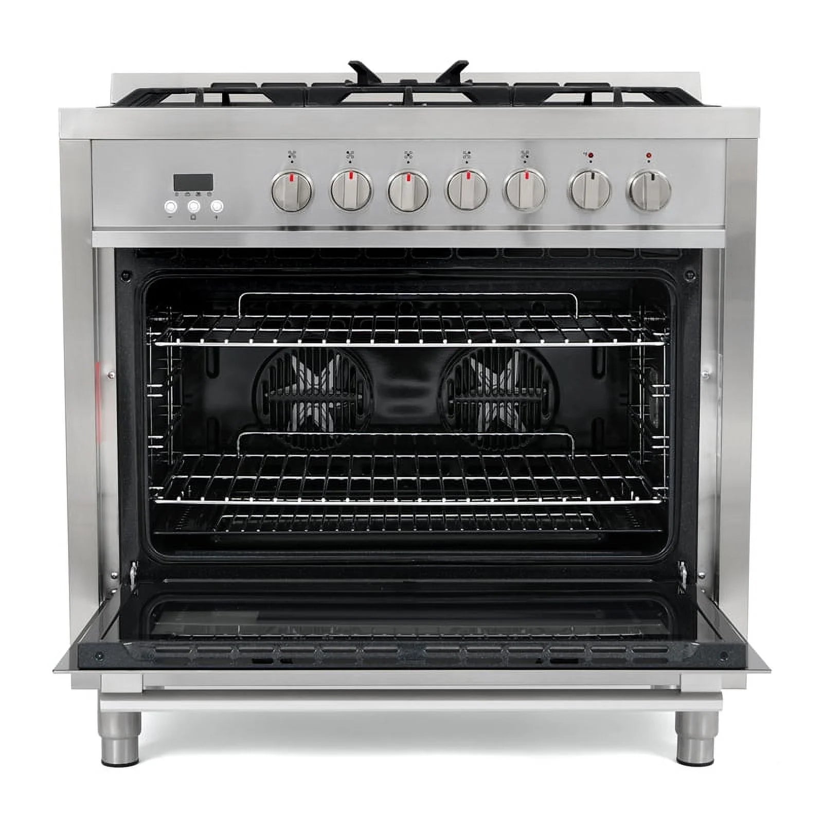 36 in. Stainless Steel Dual Fuel Range with Convection Oven G32093