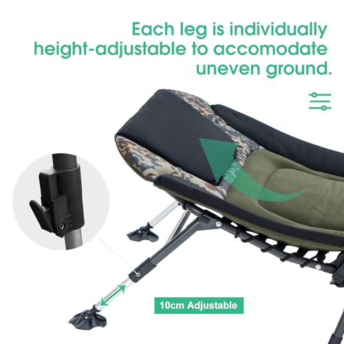 Camping Cot for Adults with Carry Bag, Heavy Duty Folding Bed X3436