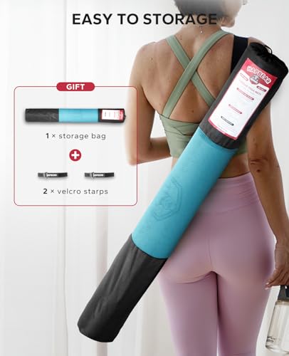 Extra Large Yoga Mat - 72x48, 1/4 Inch Thick, Non-Slip, Eco-Friendly L753346