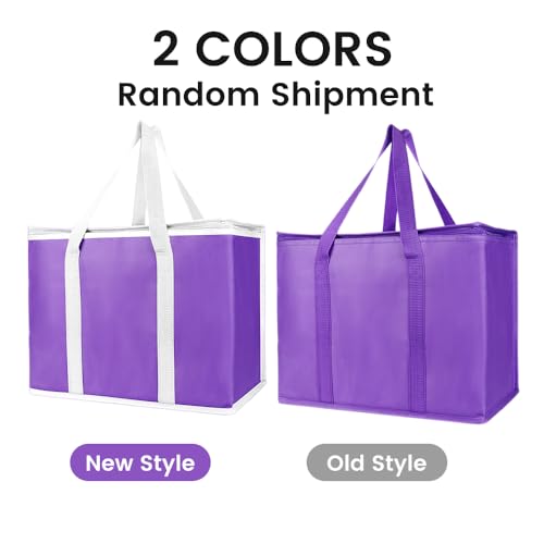 Insulated Food Delivery Bag Hot Cold Meal Carrier Cooler Tote K646948