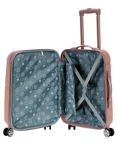 Hardside Expandable Carry-On Luggage with Spinner Wheels, Lavender, 20" Z904479