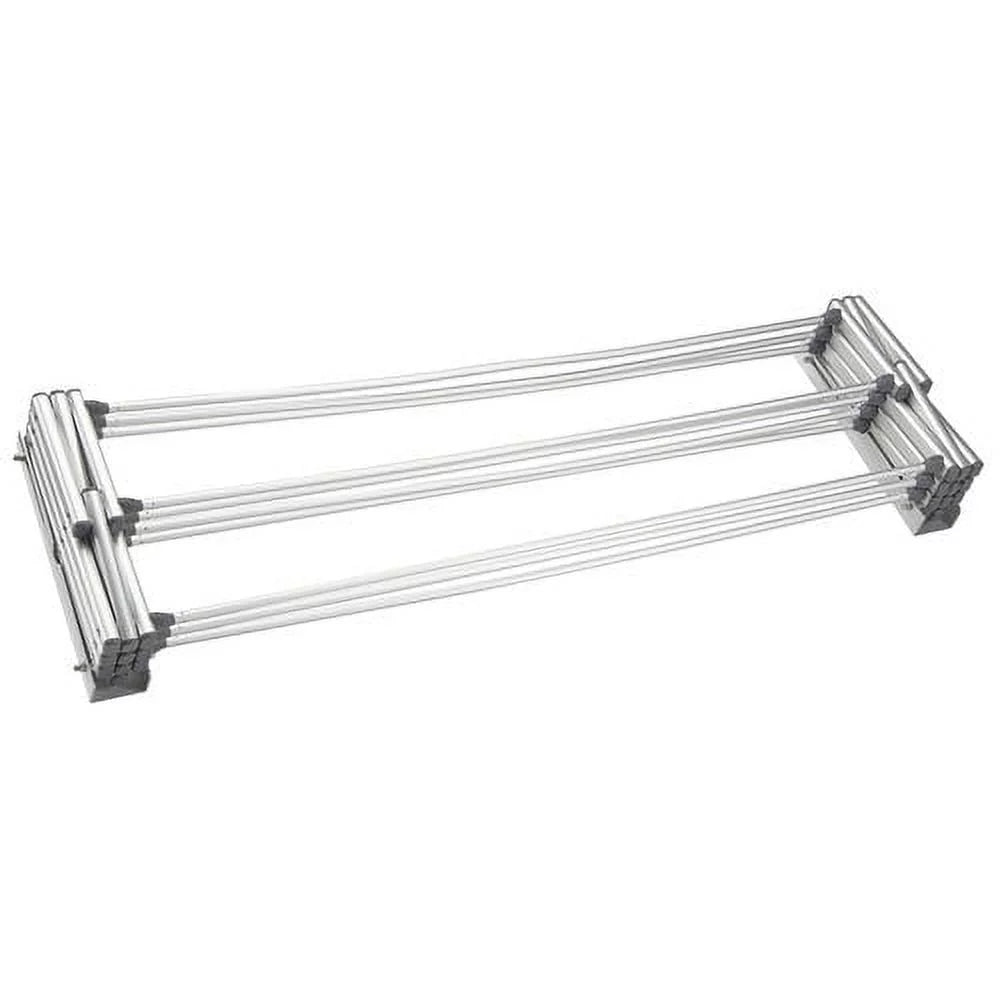 Accordion Wall Drying Rack Collapsible Aluminum P308292