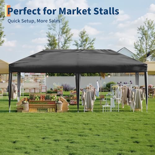 Pop Up Canopy Tent with Roller Bag and Adjustable Height O962
