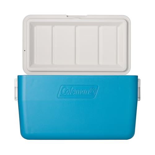 Insulated Portable Cooler with Ice Retention, 48qt W764332