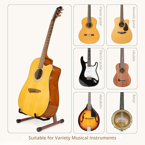 Foldable Hardwood Guitar Stand N691996