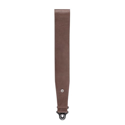 Auto Lock Guitar Strap - 2.5" Width - Brown B812