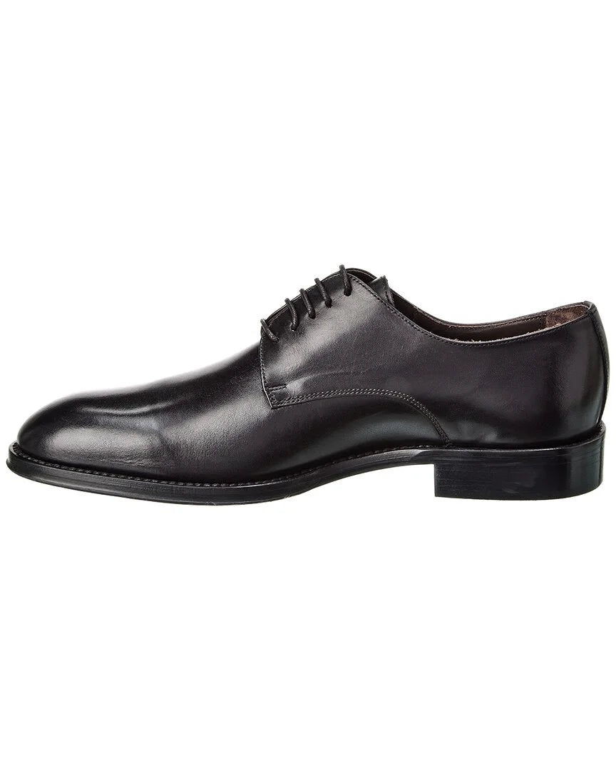 Leather Oxford Shoes, Black C73236