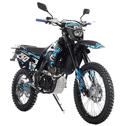 250cc Dirt Bike with 21" Front and 18" Rear Wheels, 5-Speed Manual K337471