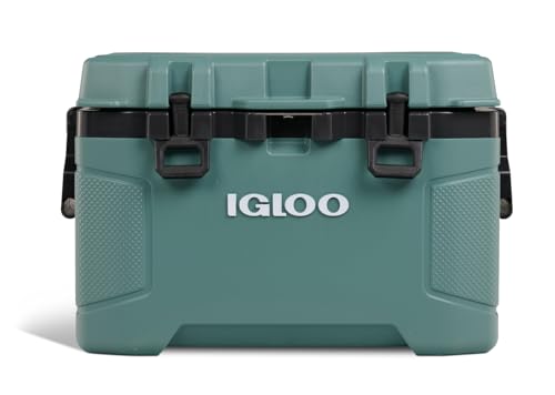 52Qt Wheeled Cooler, Insulated Hard Shell Ice Chest U65603