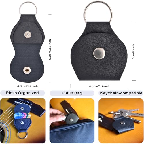 Guitar Accessories Kit with Tuner, Capo, Picks, and Storage Case T6056