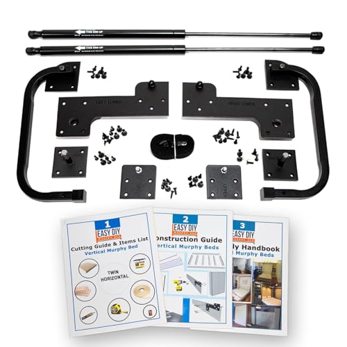 Queen Size DIY Murphy Bed Hardware Kit – Vertical Wall Bed, Space-Saving L424