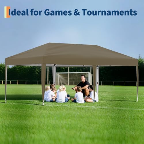 Pop Up Canopy Tent with Roller Bag and Adjustable Height O962