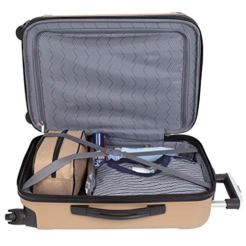 Hardside Luggage 4-Piece Set, Black J441