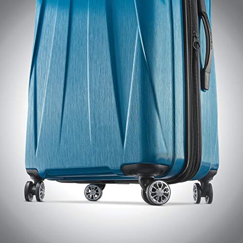 Hardside Expandable Carry-On Luggage with Spinner Wheels, Black, 20-Inch S82043