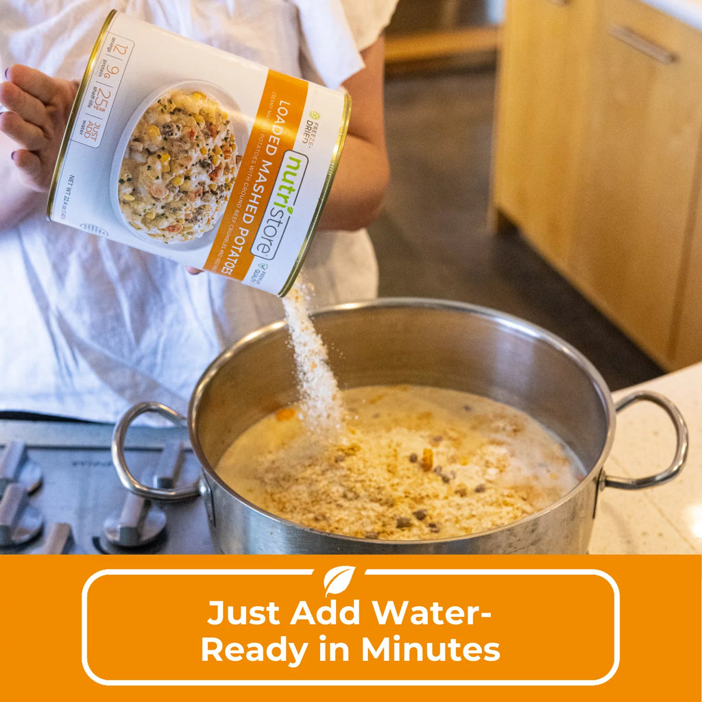 Freeze-Dried Loaded Mashed Potatoes, No. 10 Can E66161