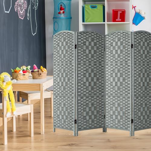 3 Panel Folding Room Divider, Privacy Screen, Dark Mocha S685