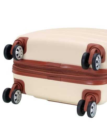 Hardside Expandable Carry-On Luggage with Spinner Wheels, Lavender, 20" Z904479