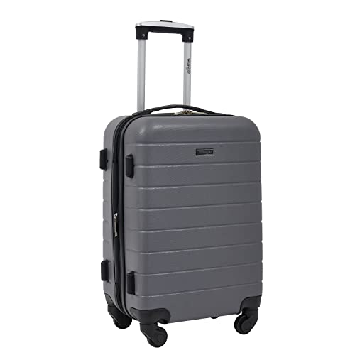 Smart Luggage Set with Cup Holder and USB Port, 20-Inch Carry-On K967