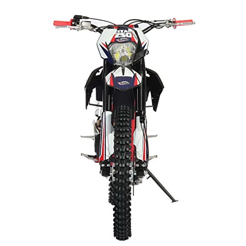 250cc Dirt Bike, 5-Speed Manual, Electric/Kick Start, 21"/18" Wheels V39817
