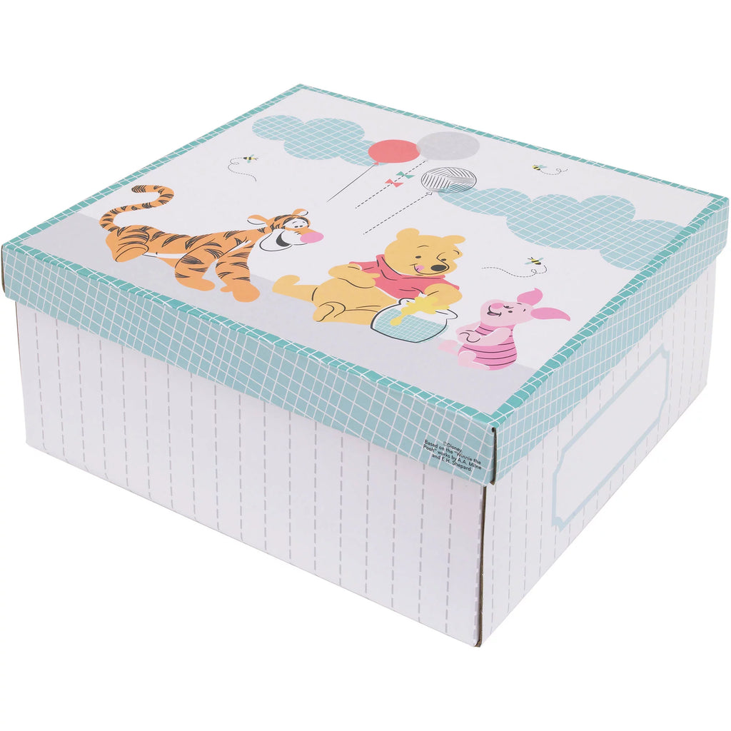 4-Piece Crib Bedding Set, Gray Red Blue D150