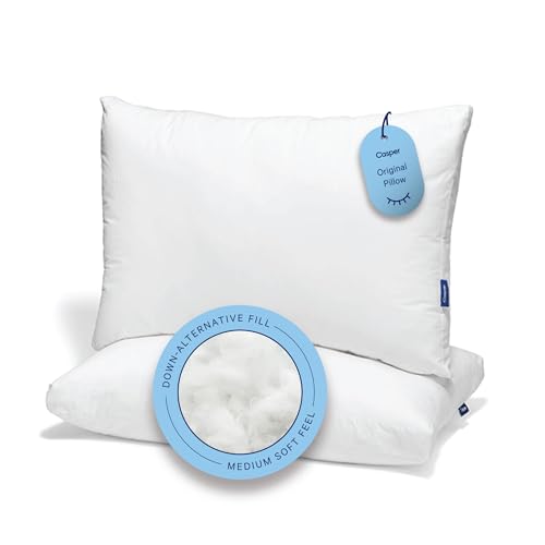 King Size Pillow, White, 2 Pack P827756