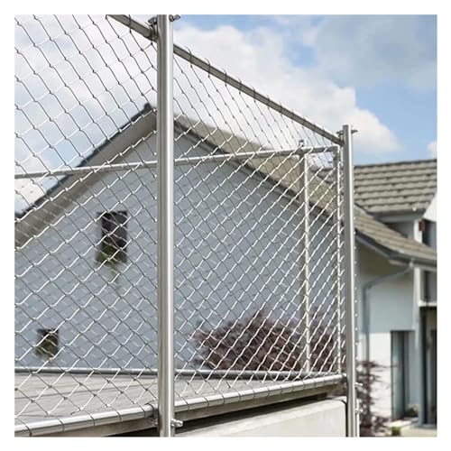 Durable Deer Fencing Net Animal Poultry Barrier Fence 2mm Wire Diameter Safety for Garden, Farm, Customizable (Size:1x40m/3.28x131.2ft)
