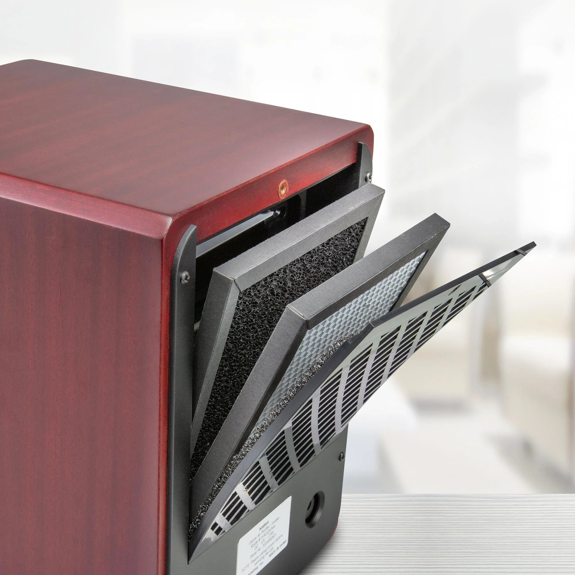 Portable Ozone Air Purifier with Multi-Level Filtration and UV Lamps N2980