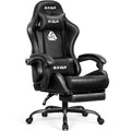 Ergonomic High Back Gaming Chair with Footrest PU Leather Recliner O1049