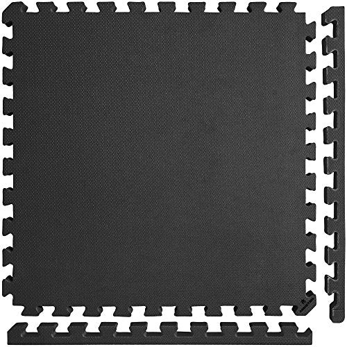 Interlocking EVA Foam Mats for Wrestling, MMA & Gymnastics - 1.5" Thick, 2'x2' Tiles G335676