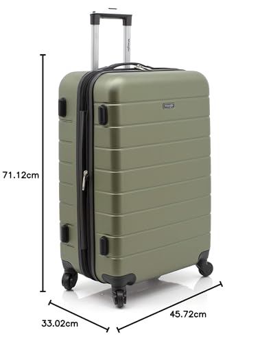 Smart Luggage Set with Cup Holder and USB Port, 20-Inch Carry-On K967